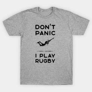 Rugby Players Don't Panic T-Shirt